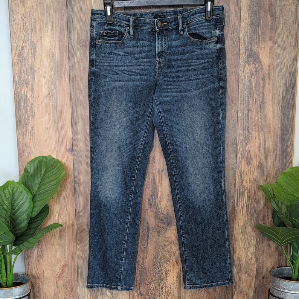 Mossimo Mid Rise Straight Leg Women's Jeans 10R P235 - Picture 2 of 9